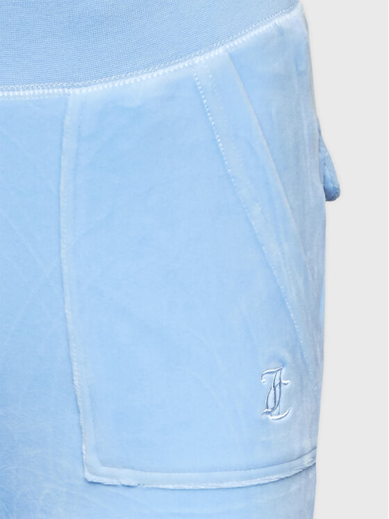 Juicy Couture Juicy Couture Sportinės kelnės Del Ray JCAP180 Mėlyna Straight Fit