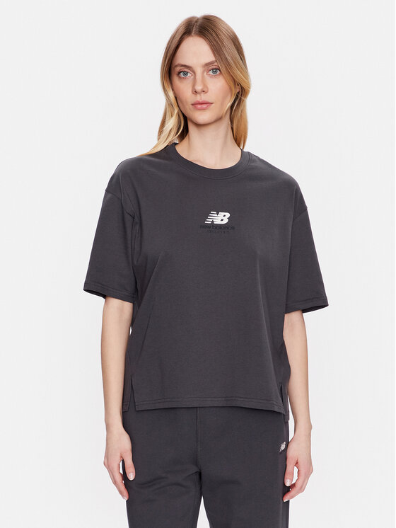 New Balance T-shirt WT31511 Siva Oversize