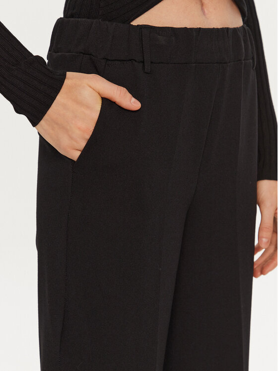 ViCOLO ViCOLO Παντελόνι υφασμάτινο TS0116 Μαύρο Regular Fit