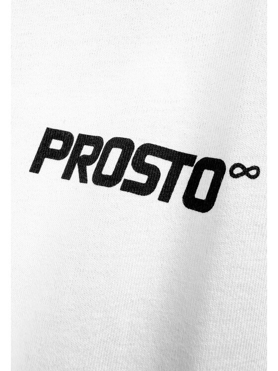 PROSTO. PROSTO. T-Shirt Wear The Street Biały Oversize