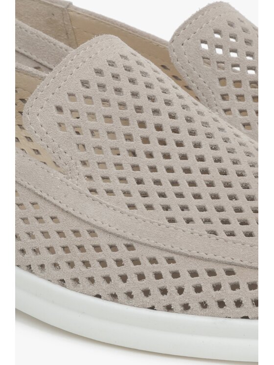 Estro Estro Loafersy ER00117584 Béžová