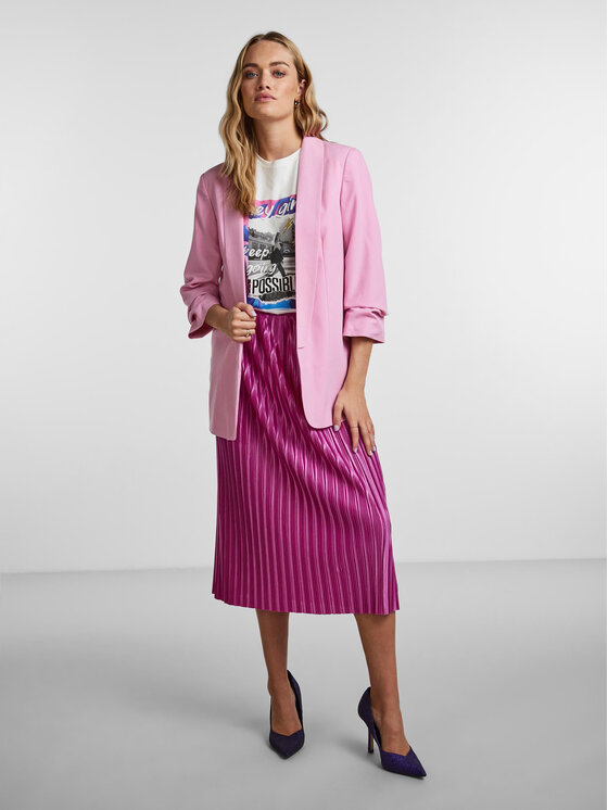 Pieces Pieces Піджак Boss 17090996 Рожевий Regular Fit