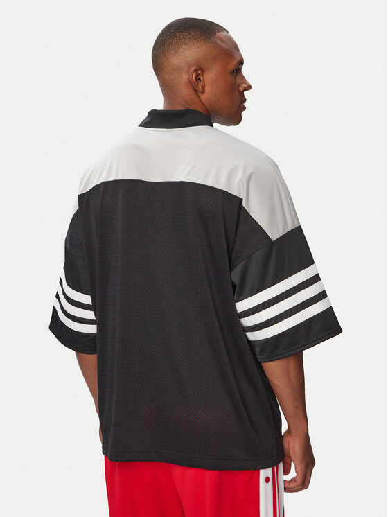 adidas adidas T-Shirt Adicolor oversize Football Jersey KS7546 Schwarz Oversize