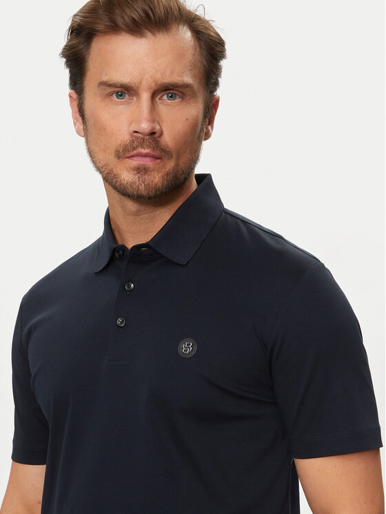 BOSS Boss Polo C-Parris 01 50520297 Granatowy Regular Fit