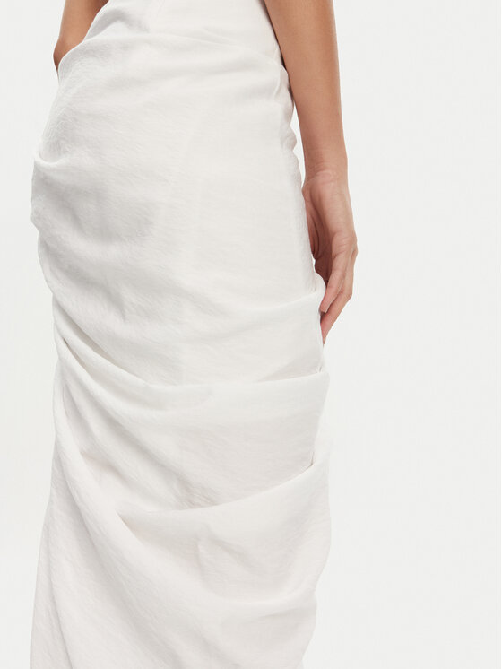 JACQUEMUS JACQUEMUS Večerní šaty 21E243DR001-1020 Bílá Regular Fit