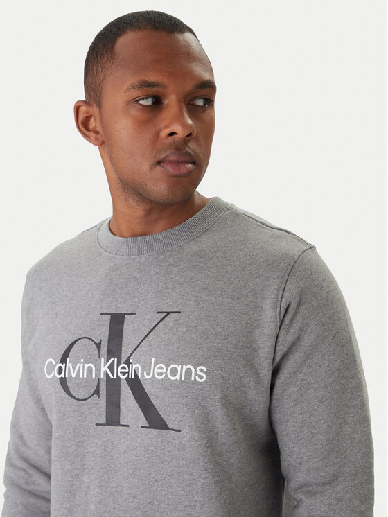 Calvin Klein Jeans Calvin Klein Jeans Mikina J30J320933 Šedá Regular Fit