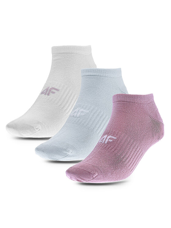 Set di 3 paia di pedulini da donna 4F