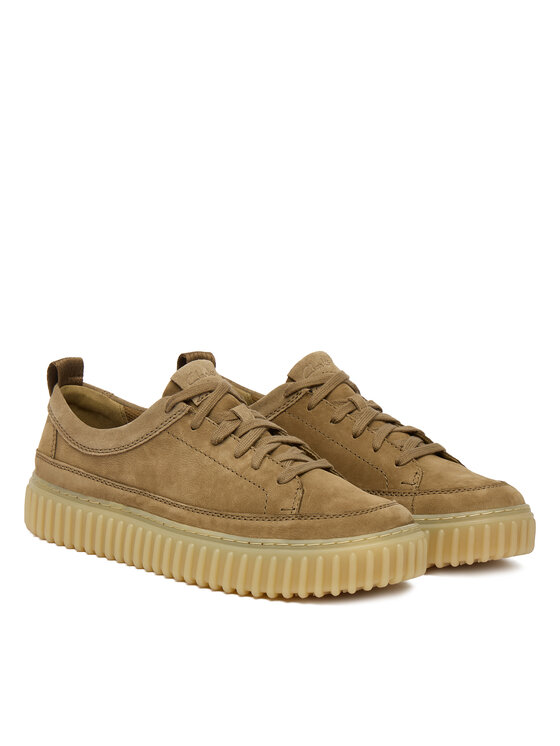 Clarks Clarks Sneakersy Torhill Lace 26184418 Hnědá