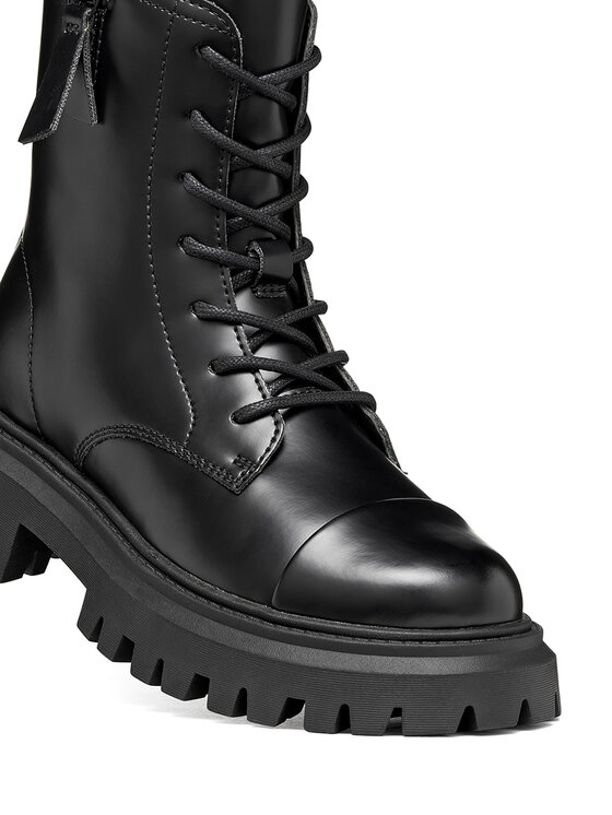 Geox Geox Trzewiki J Maquinnens Girl J66M6A 000CN C9999 M Czarny