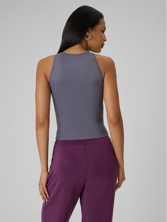 4F 4F Τοπ ESSENTIAL 4 Γκρι Slim Fit