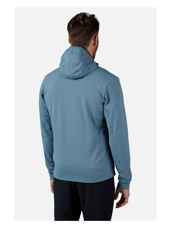 Rossignol Rossignol Bluza techniczna Mid Layer Stretch Hoodie Niebieski Regular Fit