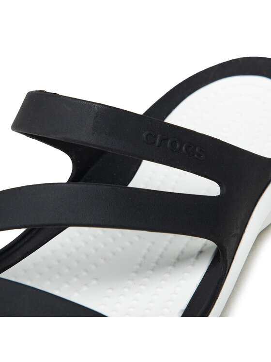 Crocs Crocs Pantoletten Swiftwater Sandal W 203998 Schwarz