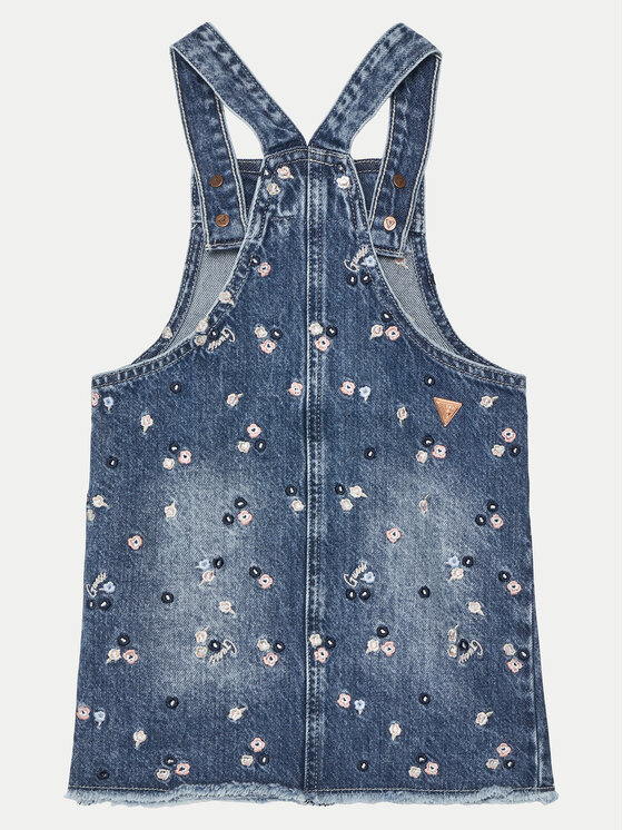 Guess Guess Sukienka jeansowa K5RK11 D45E0 Granatowy Regular Fit