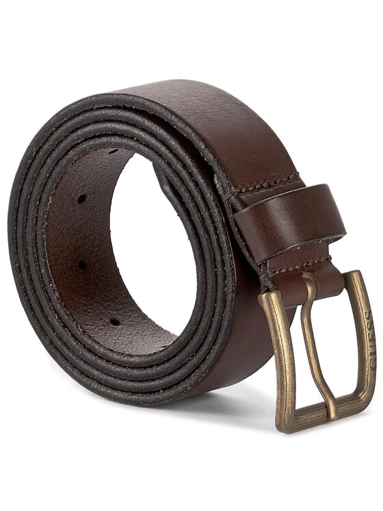 Guess Guess Ζώνη Ανδρική Country & Western-Not Coordinated Belts BM6113 LEA35 M Καφέ