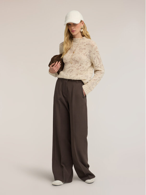 Motivi Motivi Pantaloni di tessuto P0AUQ005203N0F2 Grigio Over Fit