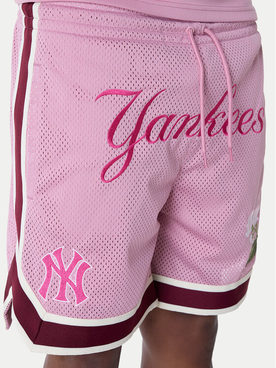 New Era New Era Sportshorts New York Yankees MLB Floral 60596339 Rosa Regular Fit