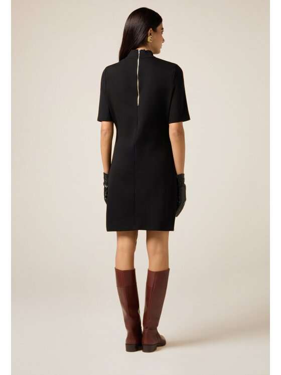 Oltre Oltre Vestito da giorno 7084R005135N033 Nero Baggy Fit