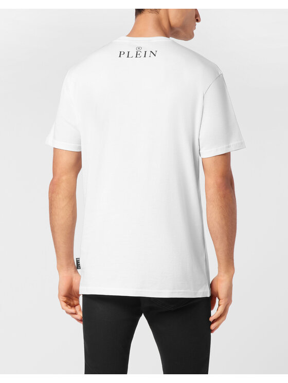 PHILIPP PLEIN PHILIPP PLEIN T-Shirt 23603 Biały Regular Fit