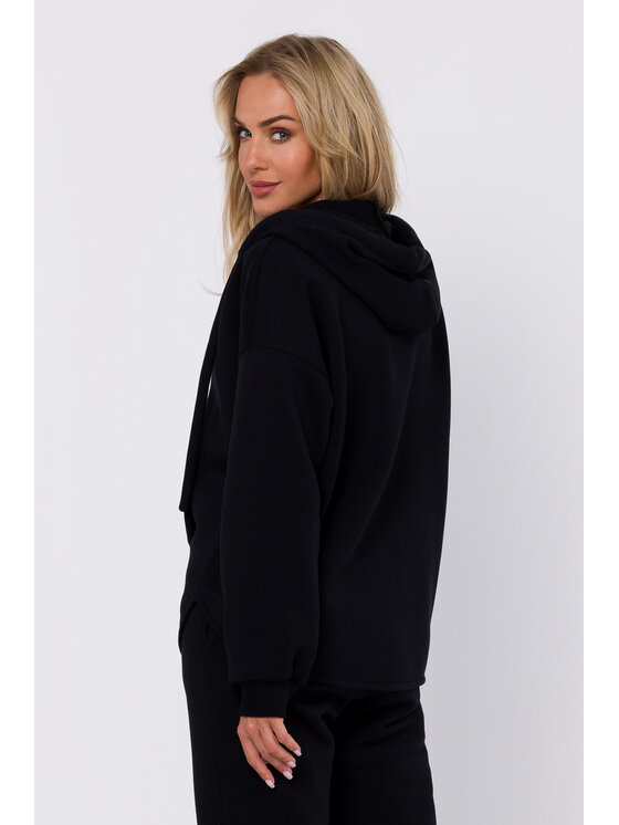 Made of Emotion Made of Emotion Bluza M761 Czarny Modern Fit