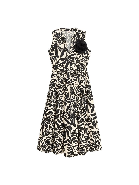 Oltre Oltre Abito da sera 7108R304867N0Z3 Nero A-Line Fit