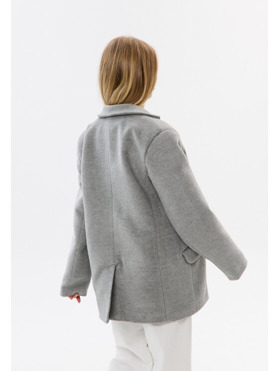 Mirons Mirons Marynarka Soft Szary Oversize