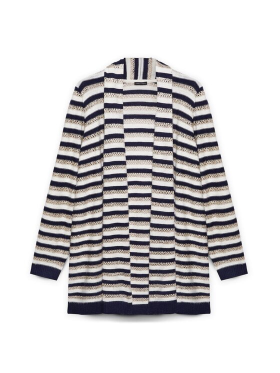 Fiorella Rubino Fiorella Rubino Cardigan M496L007865N0Z4 Bianco A-Line Fit