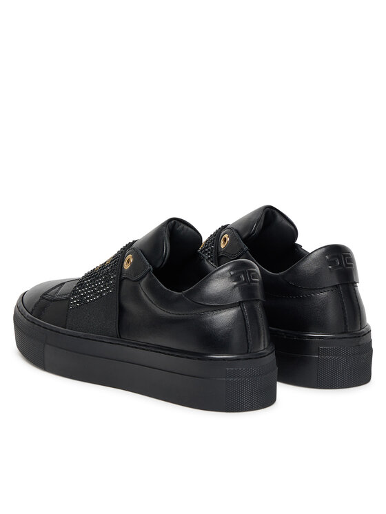 Elisabetta Franchi Elisabetta Franchi Sneakersy Low Cut Velcro F4A9-E0355-1251 S Czarny
