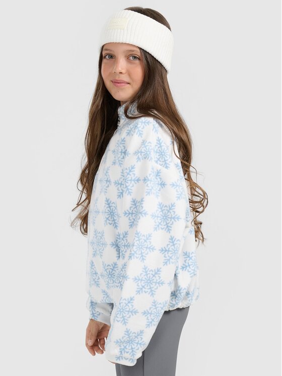 4F 4F Felpa di pile 4FJRAW25TFLEF440-90A Multicolore Oversize