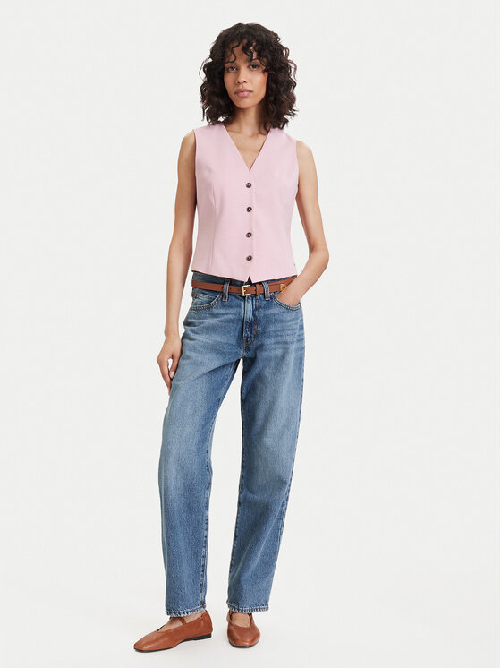 Tommy Hilfiger Tommy Hilfiger Liemenė WW0WW48882 Rožinė Regular Fit