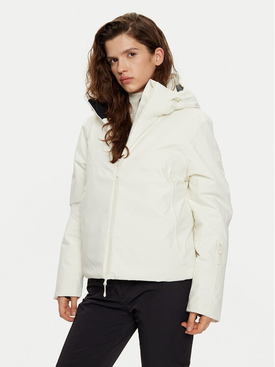 4F Giacca da sci 4FWAW24TTJAF582 Écru Regular Fit, taglia : XS