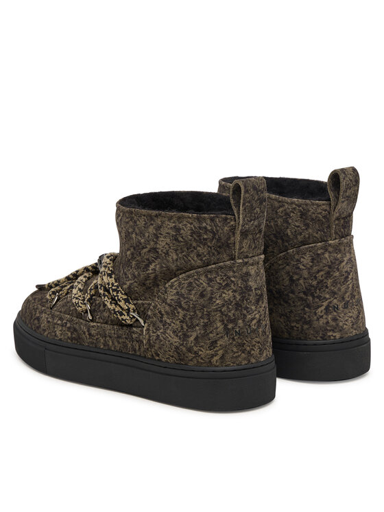 Inuikii Inuikii Śniegowce Classic Low Camouflage 1001.001.0581 Zielony ciemny