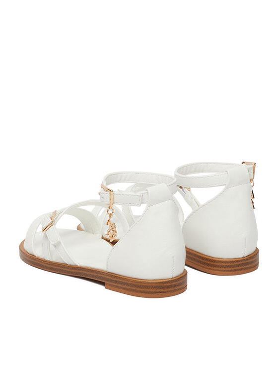 U.S. Polo Assn. U.S. Polo Assn. Босоніжки EO-ANGE001K/6Y1 Білий