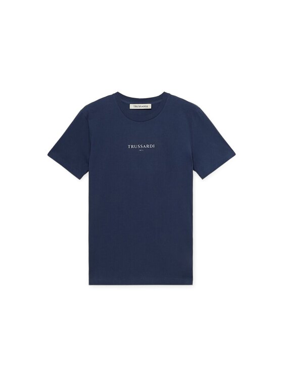 Trussardi Trussardi T-Shirt G0308000134N034 Niebieski jasny Regular Fit