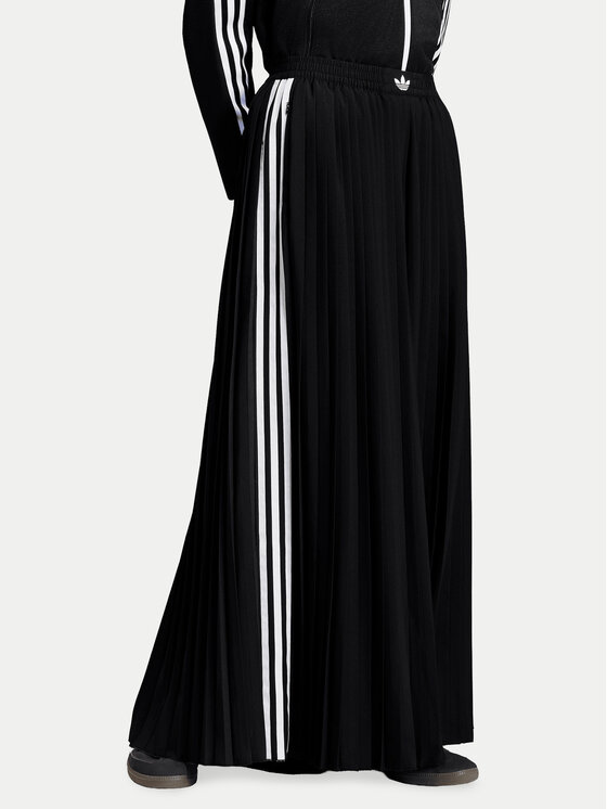 adidas adidas Teplákové kalhoty Plisse 3S Track Pants LG4079 Černá Relaxed Fit