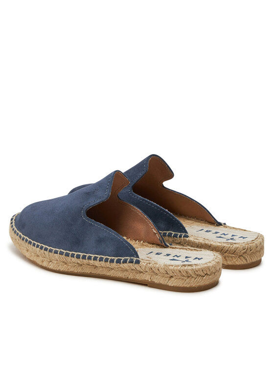 Manebi Manebi Espadrilky Hamptons Mules M 1.5 M0 Modrá
