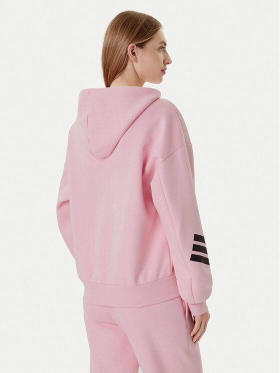 adidas adidas Džemperis Future Icons 3-Stripes JE0183 Rožinė Loose Fit