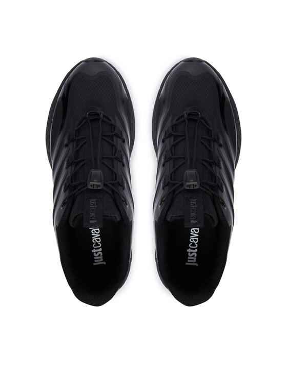 Just Cavalli Just Cavalli Сникърси 81QA3SG1 ZSF06 Черен