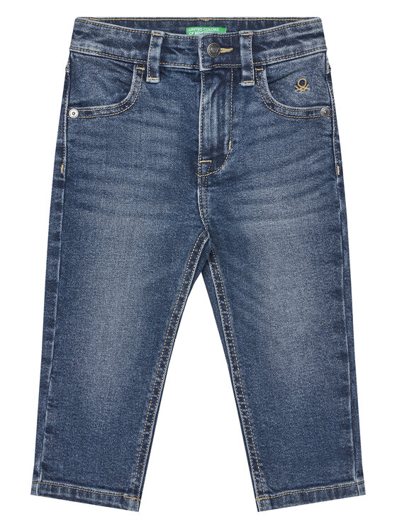 United Colors Of Benetton United Colors Of Benetton Τζιν 45ONGE01X Σκούρο μπλε Slim Fit