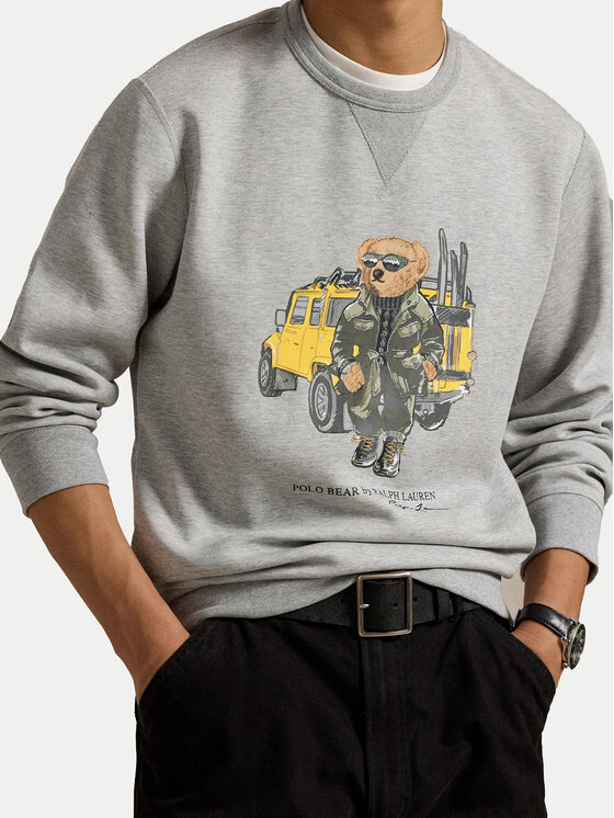 Polo Ralph Lauren Polo Ralph Lauren Felpa 710958195 Grigio Relaxed Fit