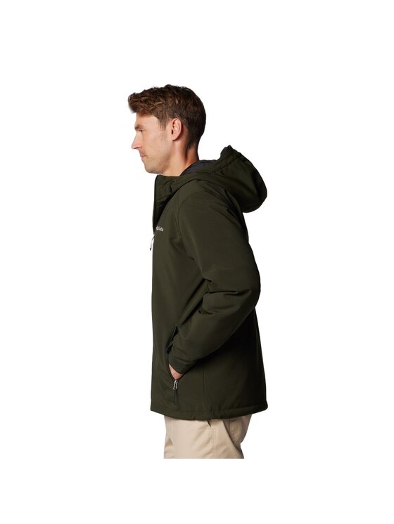Columbia Columbia Kurtka softshell Gate Racer II Softshell Jacket 2090404366 Zielony Regular Fit