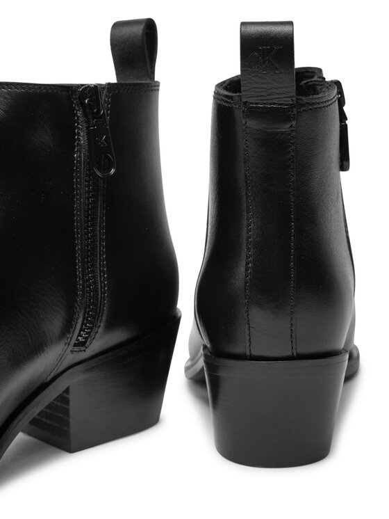 Calvin Klein Jeans Calvin Klein Jeans Čizme Cowboy YW0YW01678 Crna