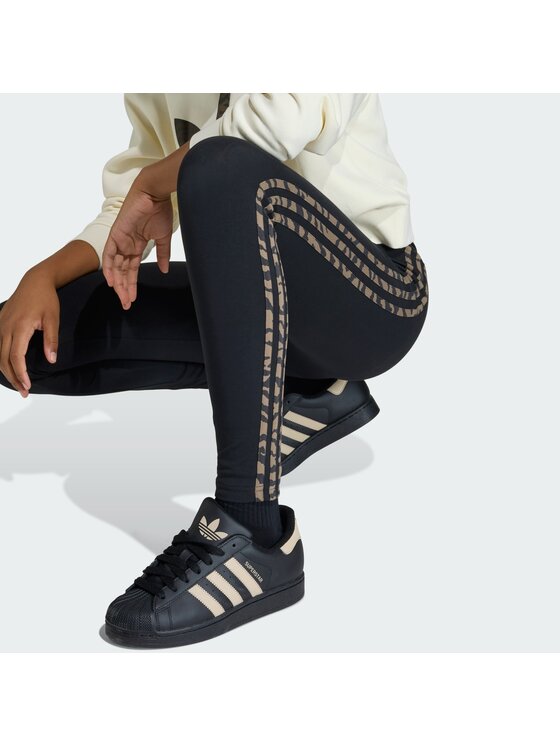 adidas adidas Leggings 3-Stripes KD3289 Nero Slim Fit