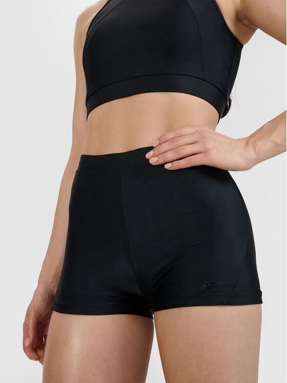 4F 4F Dół od bikini CHILLY WAVES Czarny