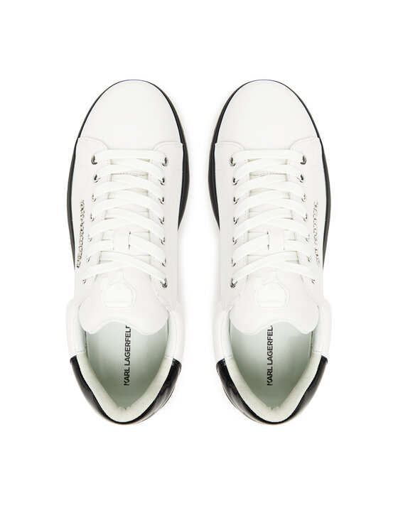 KARL LAGERFELD KARL LAGERFELD Laisvalaikio batai KL54519A Balta