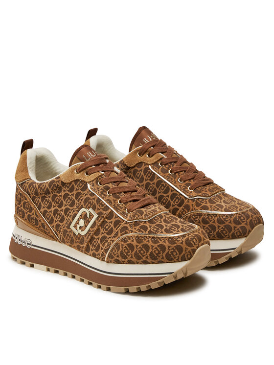 Liu Jo Liu Jo Sneakersy Maxi Wonder 71 BF4003 PX195 Brązowy