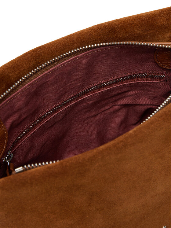 Coccinelle Coccinelle Geantă P6P Boheme Suede Bimaterial E1 P6P 58 01 01 Maro