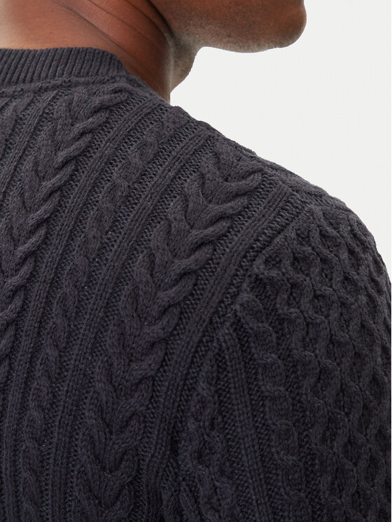 Jack&Jones Jack&Jones Džemper Blusean 12283486 Tamnoplava Regular Fit
