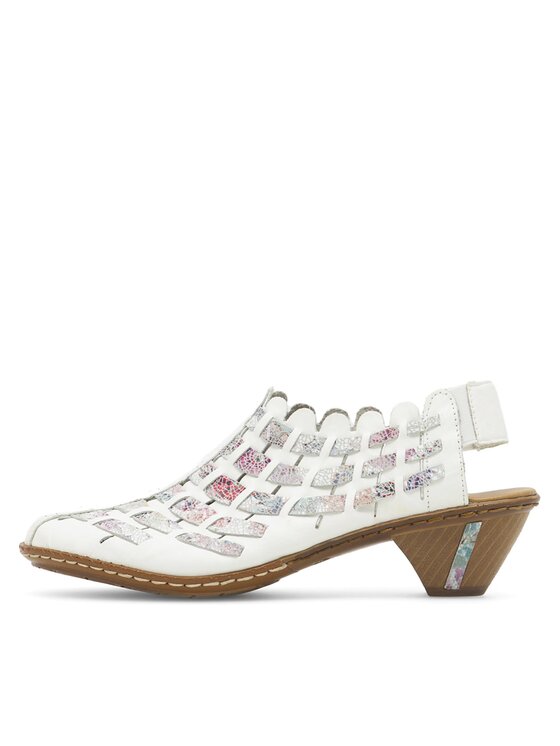 Rieker Rieker Sandalen 46778-80 Weiß