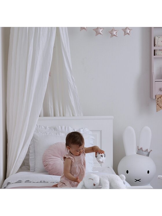 Cotton&Sweets Cotton&Sweets Baldachim lniany Biały