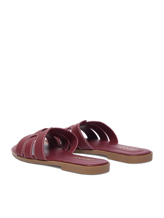 JENNY JENNY Natikače CEO-LB-F1061 Tamnocrvena